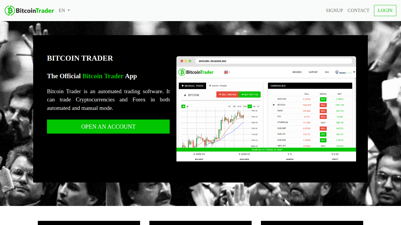 Capture of bitcoin-trader.biz