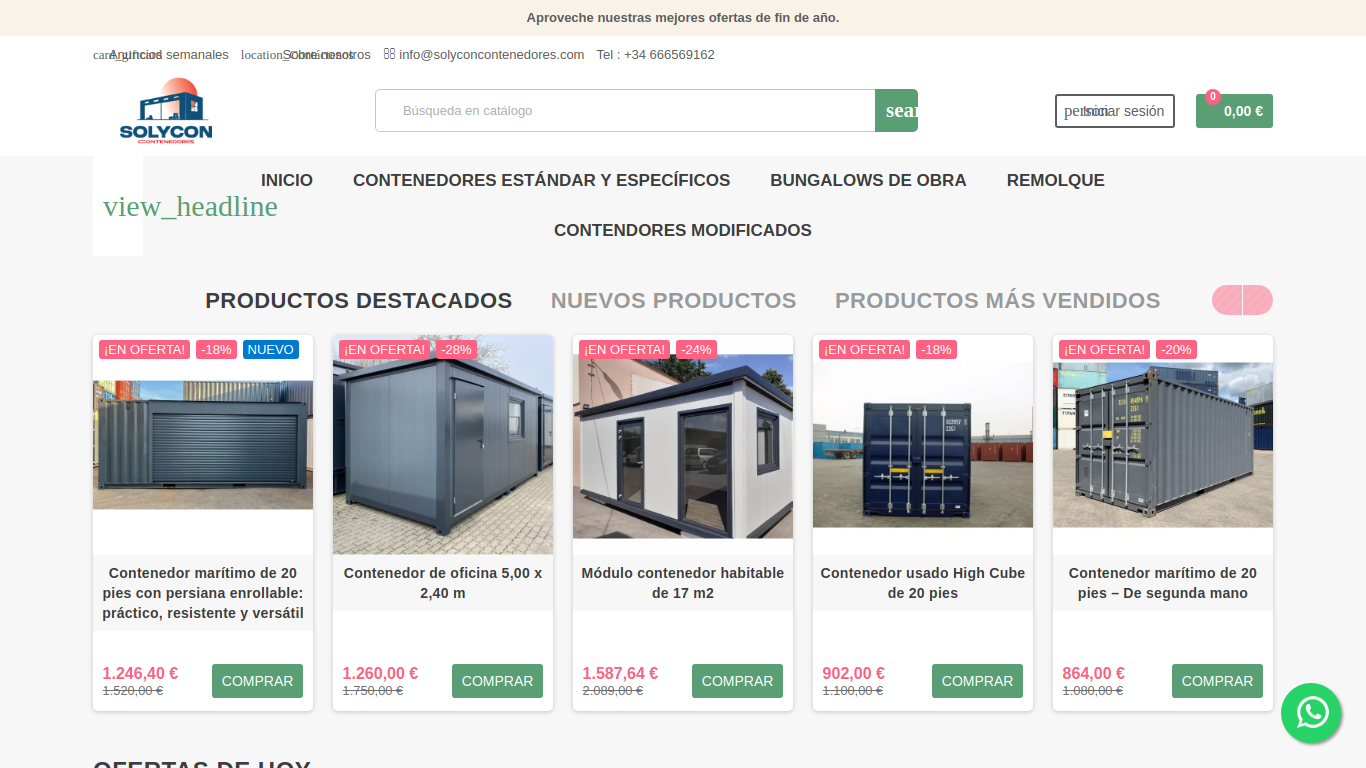 solyconcontenedores.com