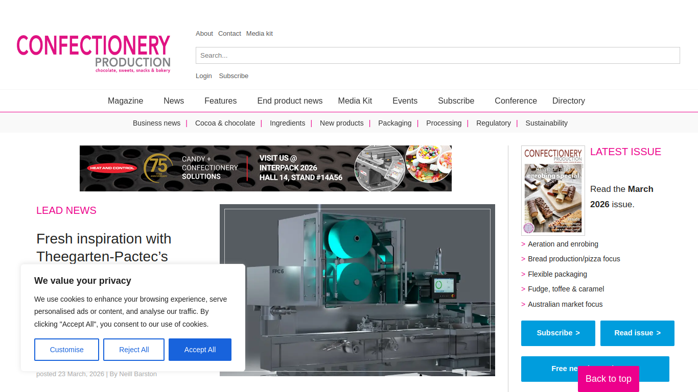 www.confectioneryproduction.com