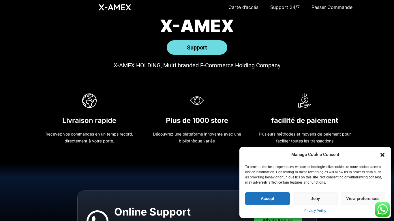 https://www.x-amex.com