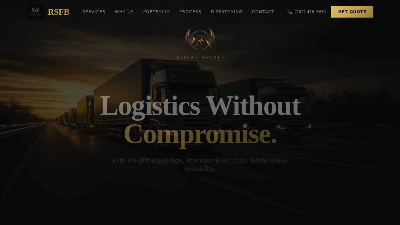 royalspiritfreightbrokerage.com