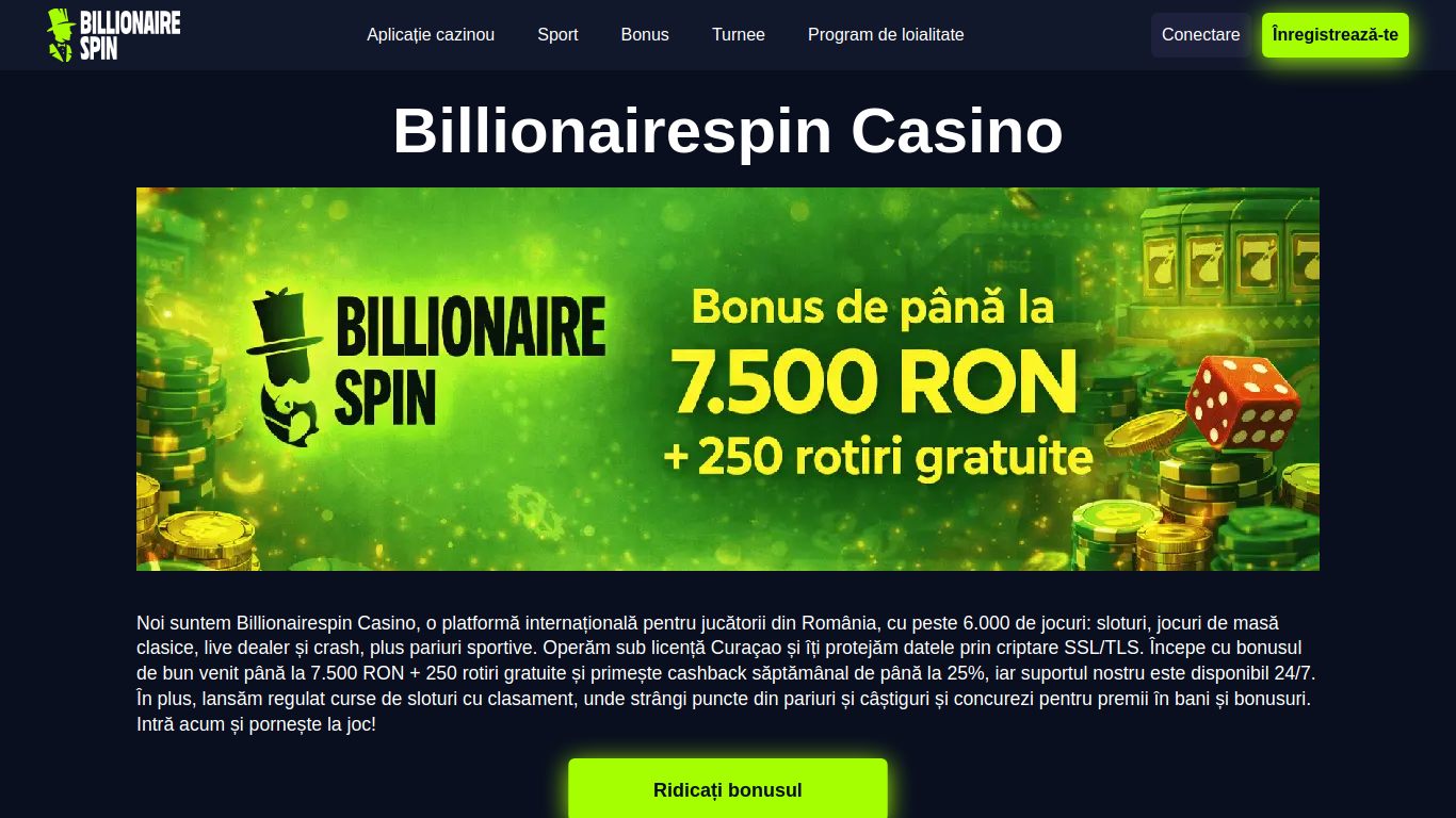 billionairespin.com.ro