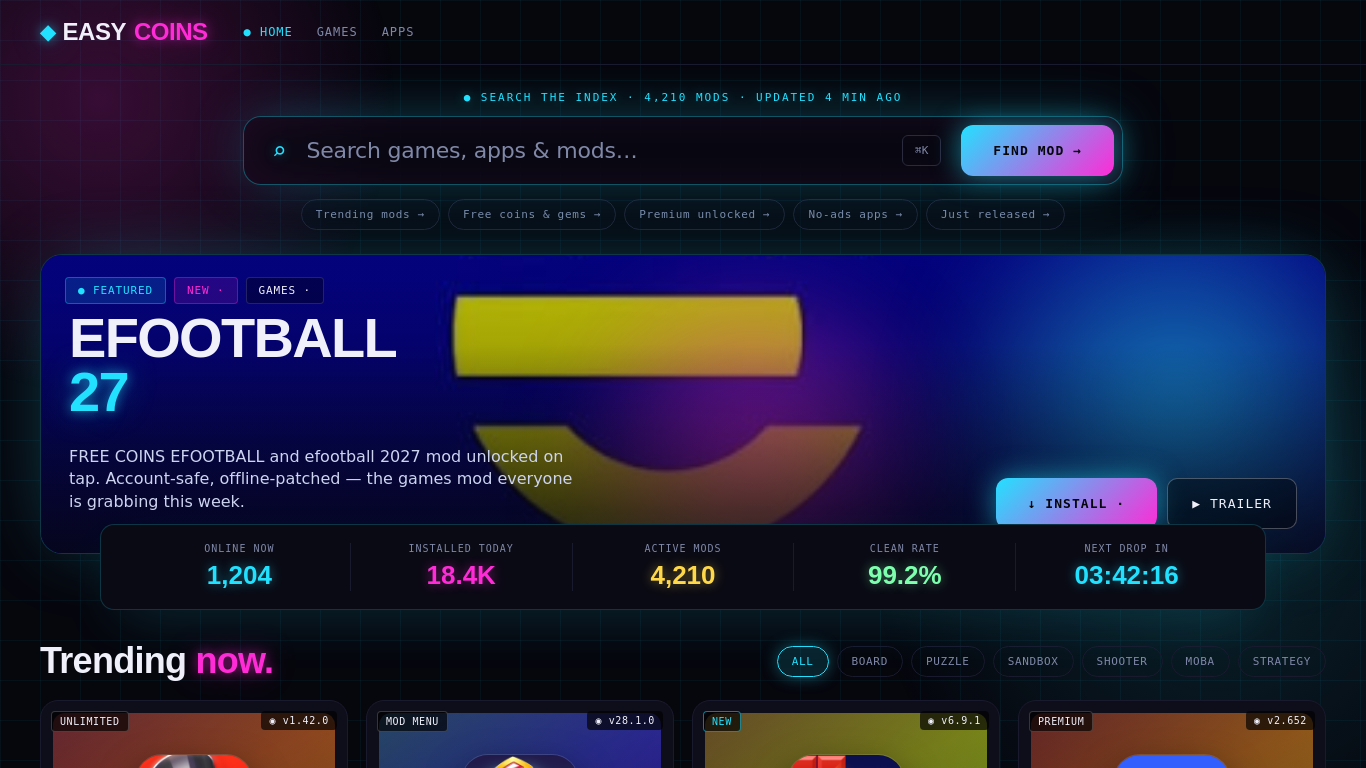 Captura de easycoins.fun