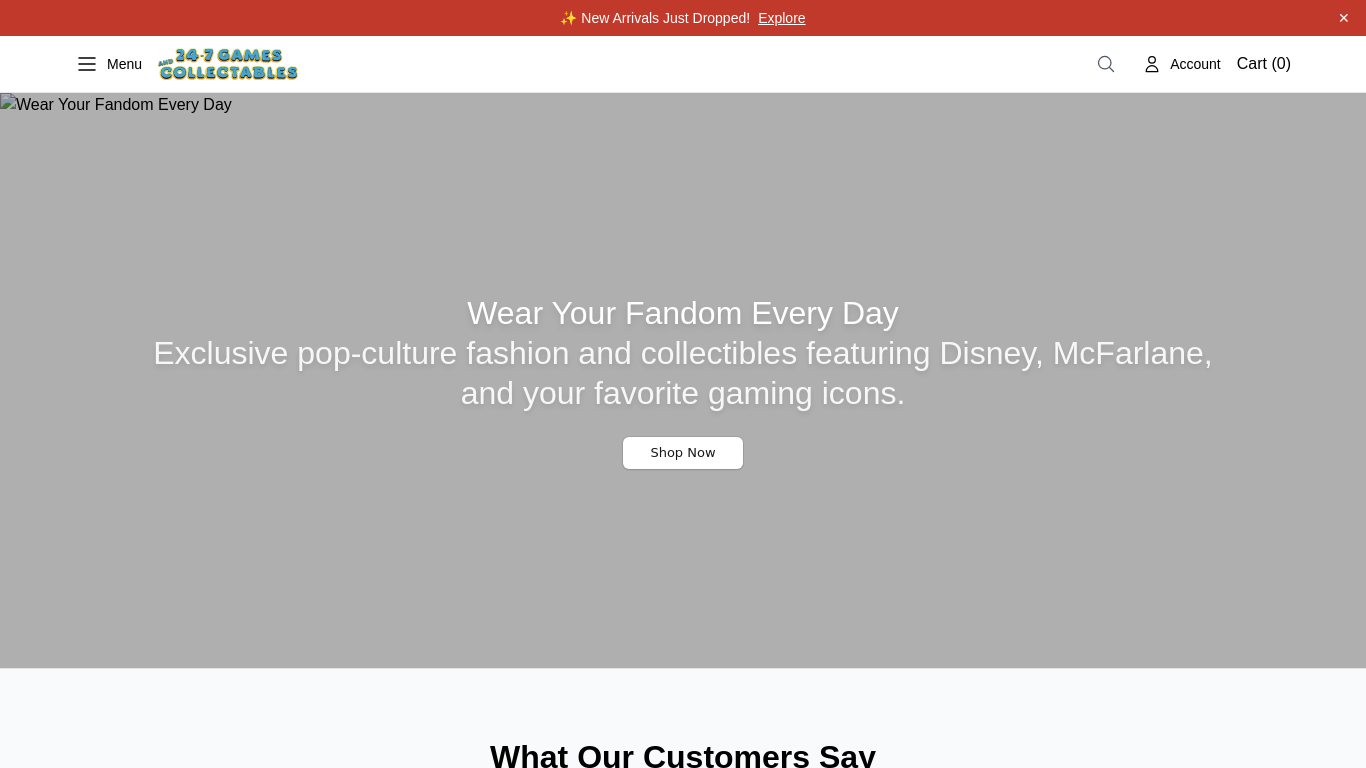 twentyfoursevengamescollection.shop