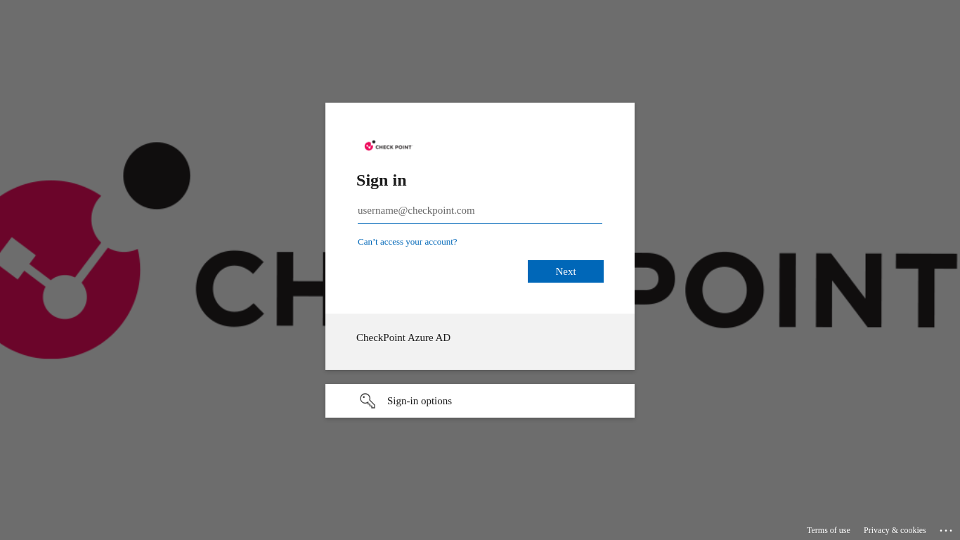 Screenshot of checkpoint.eu.qualtrics.com