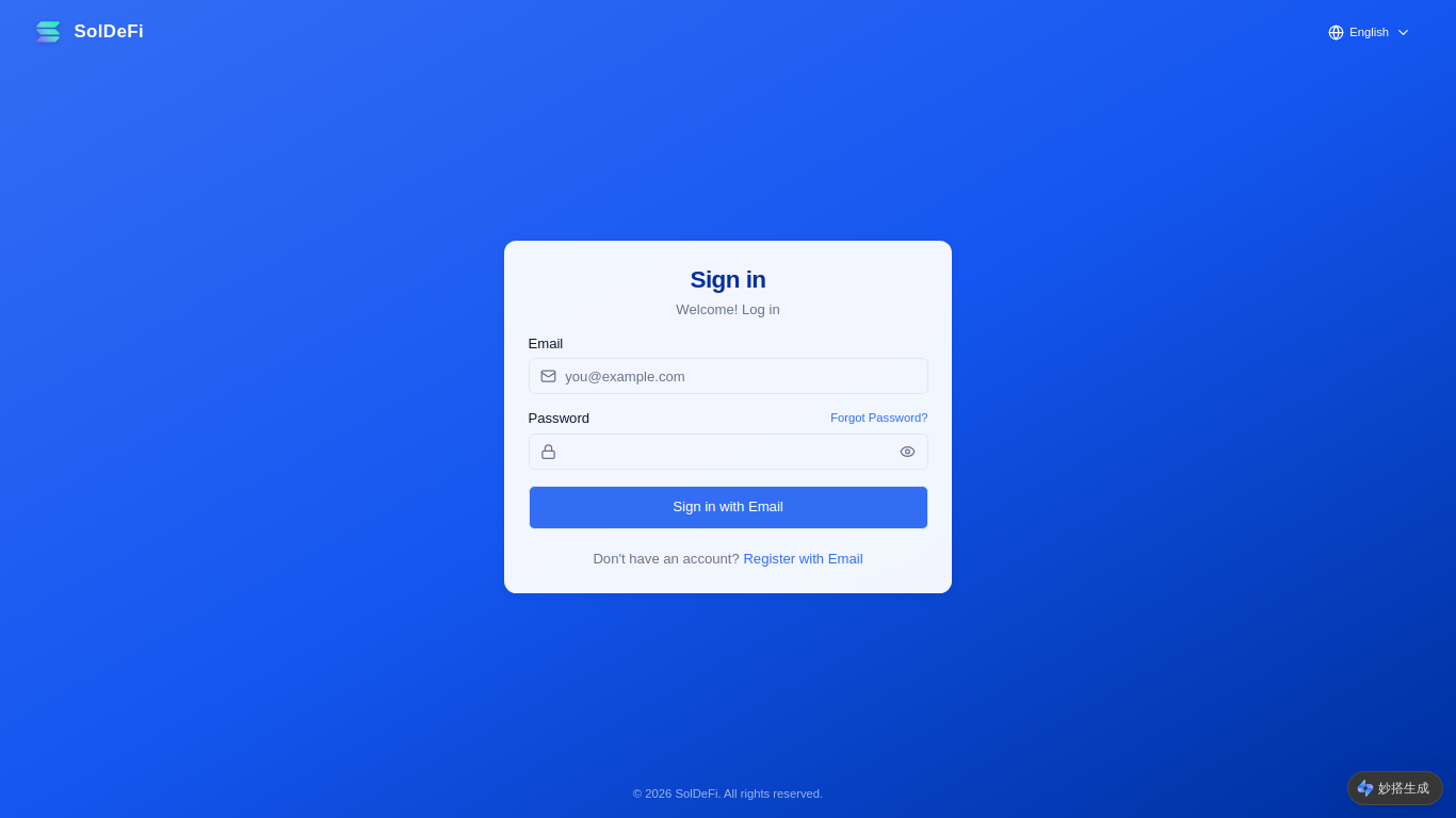 Screenshot of soldefie.com
