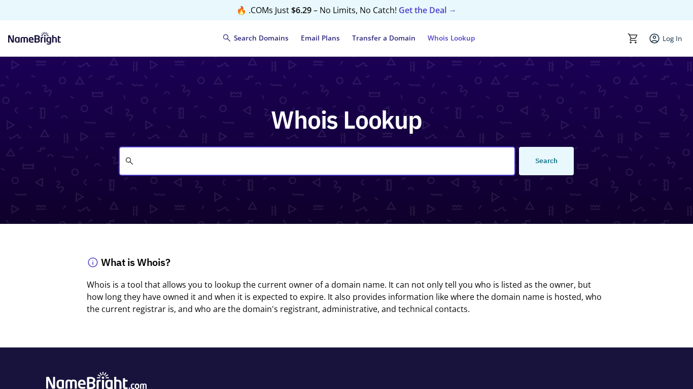 https://whois.NameBright.com