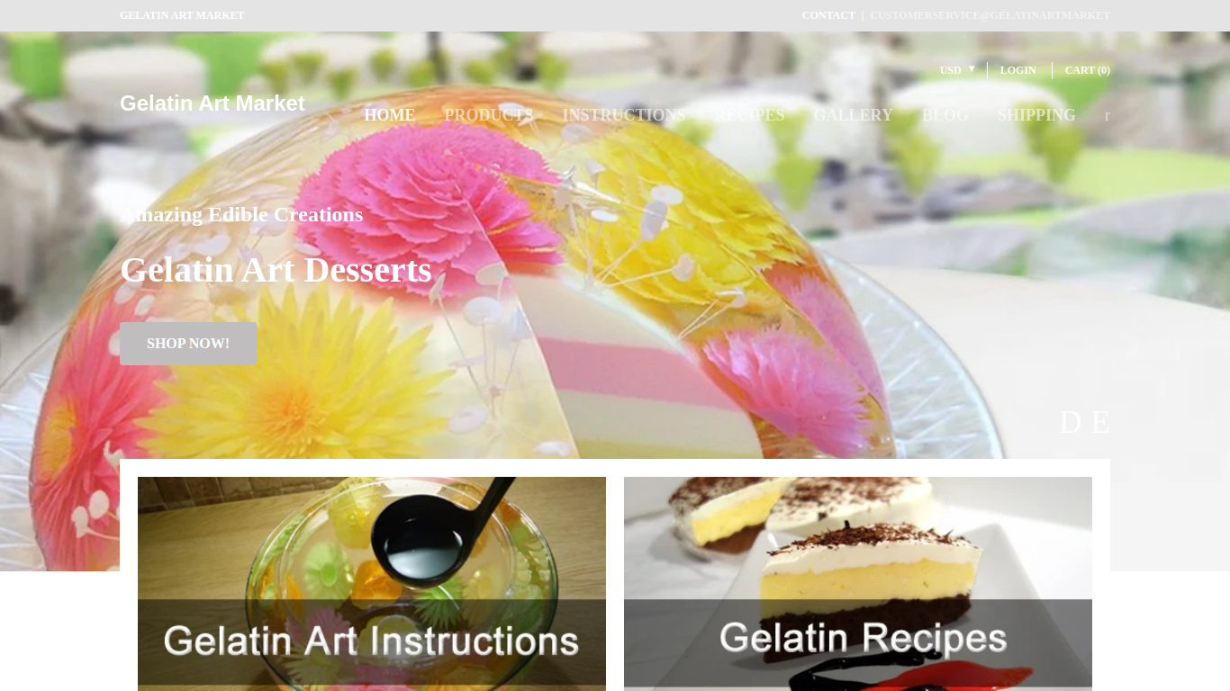 gelatinartmarket.com