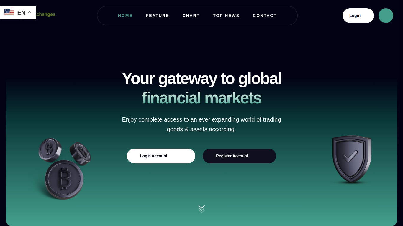 Screenshot of trademinexchanges.com