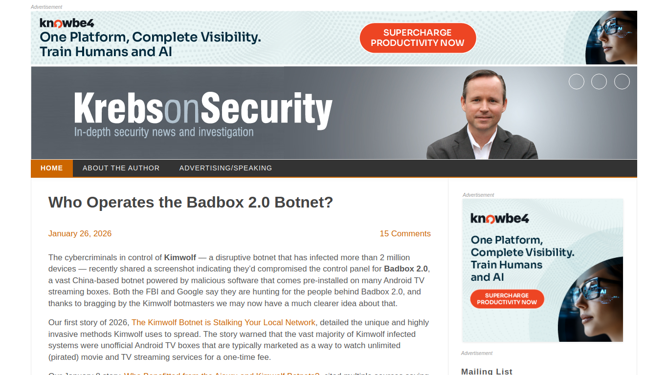 krebsonsecurity.com