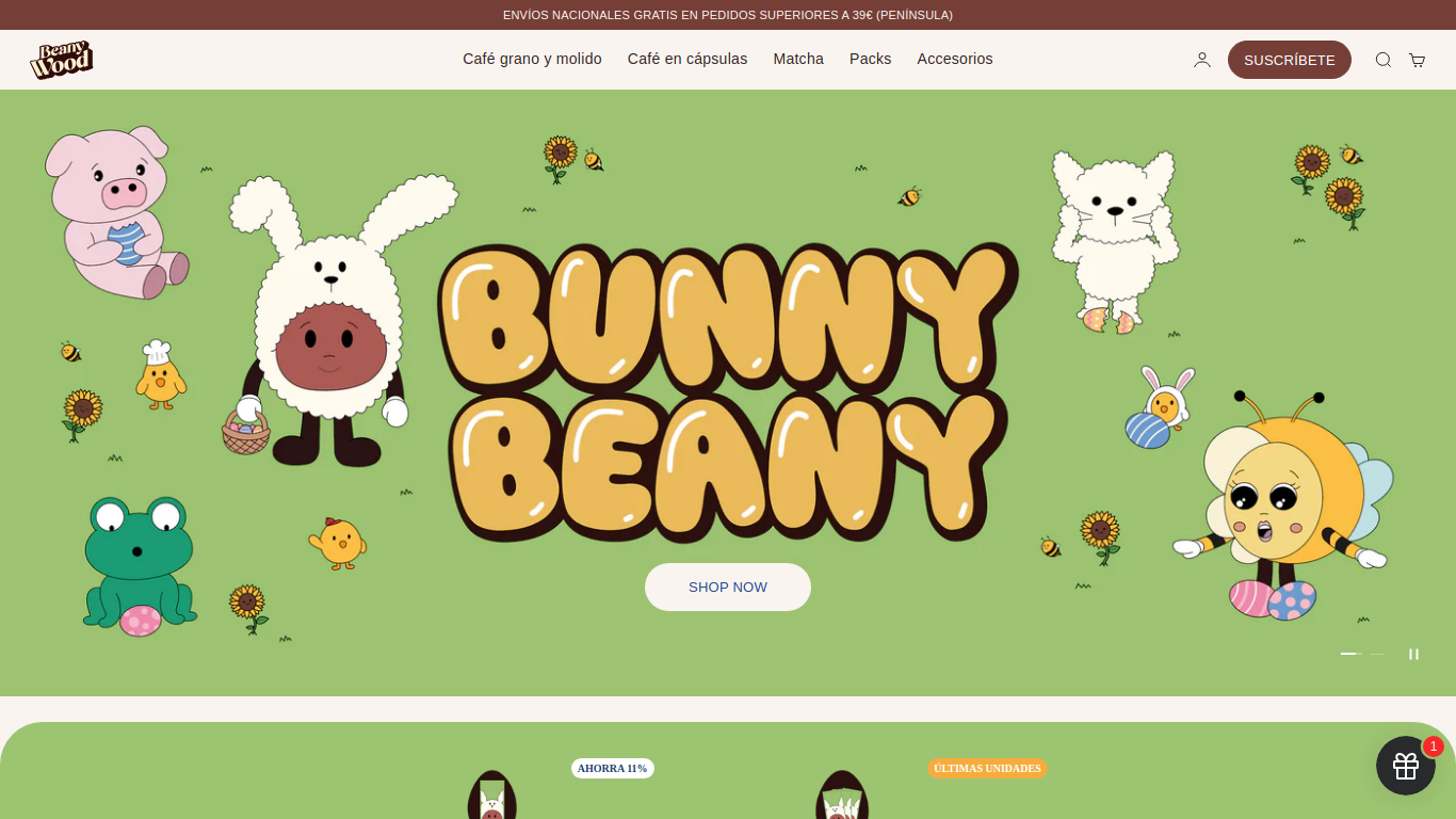 beanywoodcafe.com