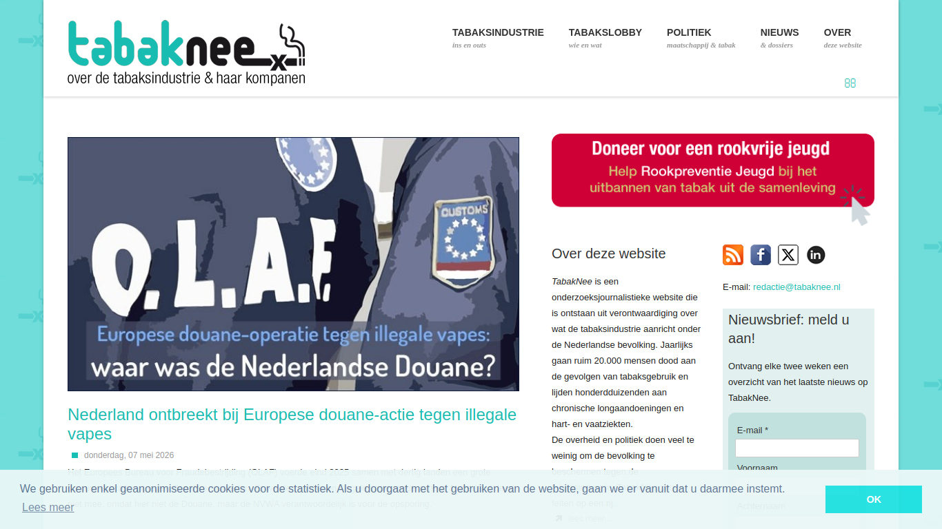 www.tabaknee.nl