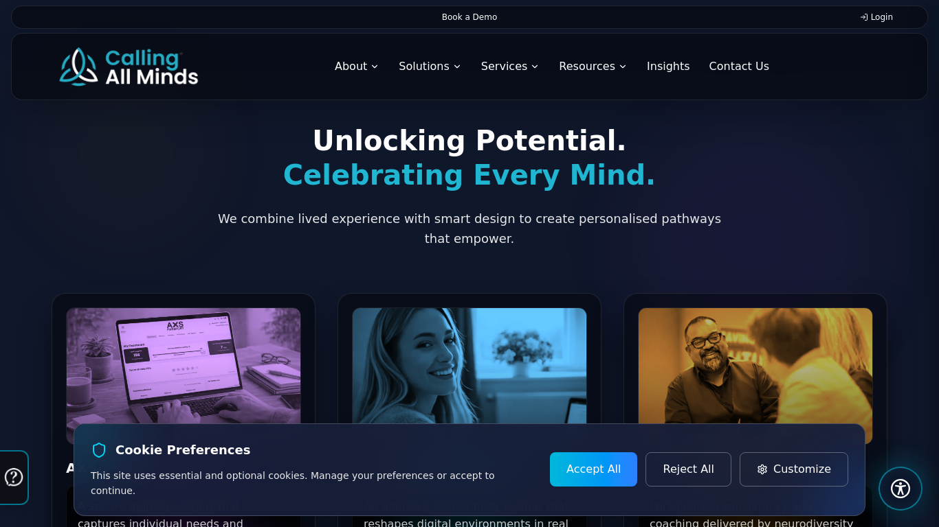 callingallminds.com