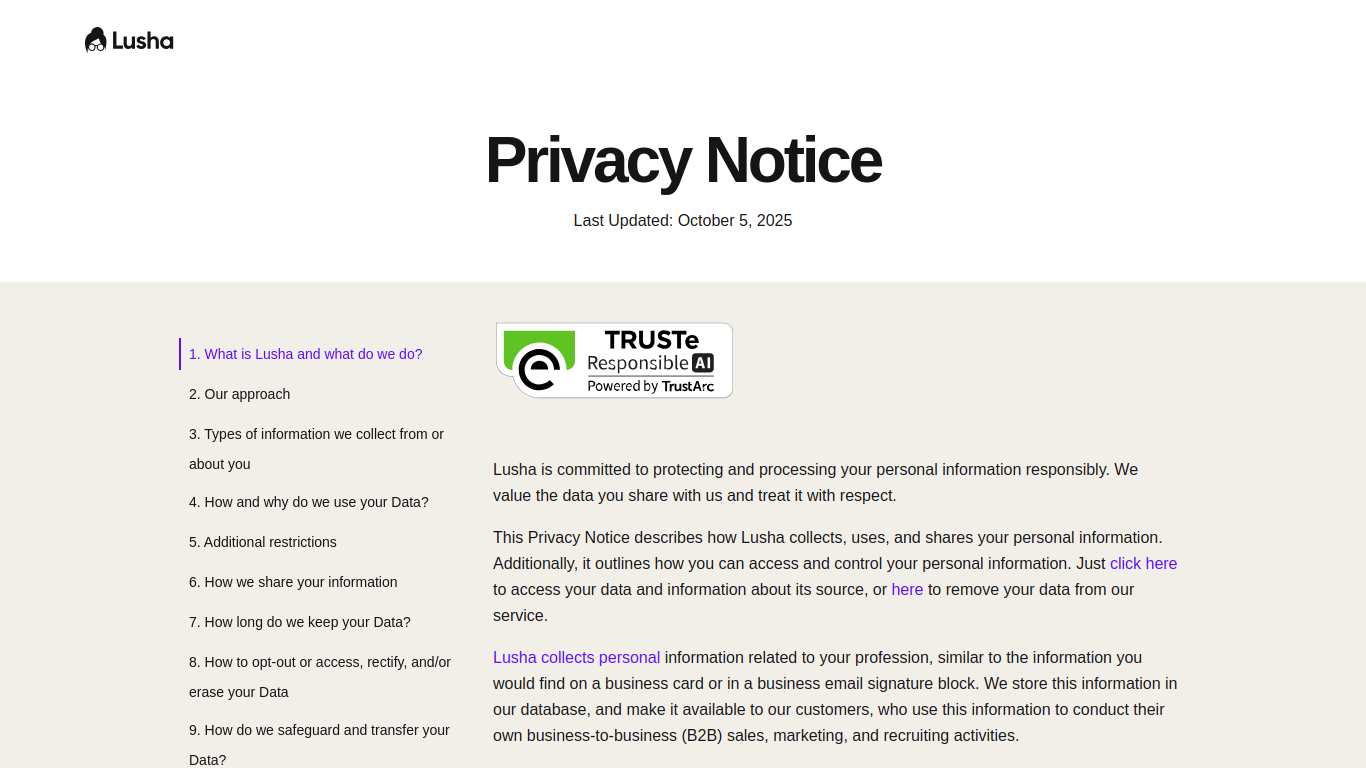 www.lushaprivacy.com