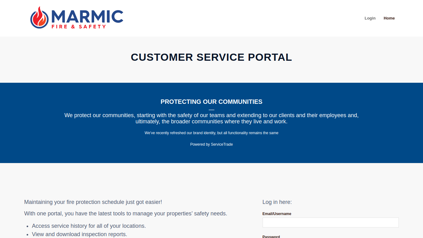 marmicportal.servicetrade.com