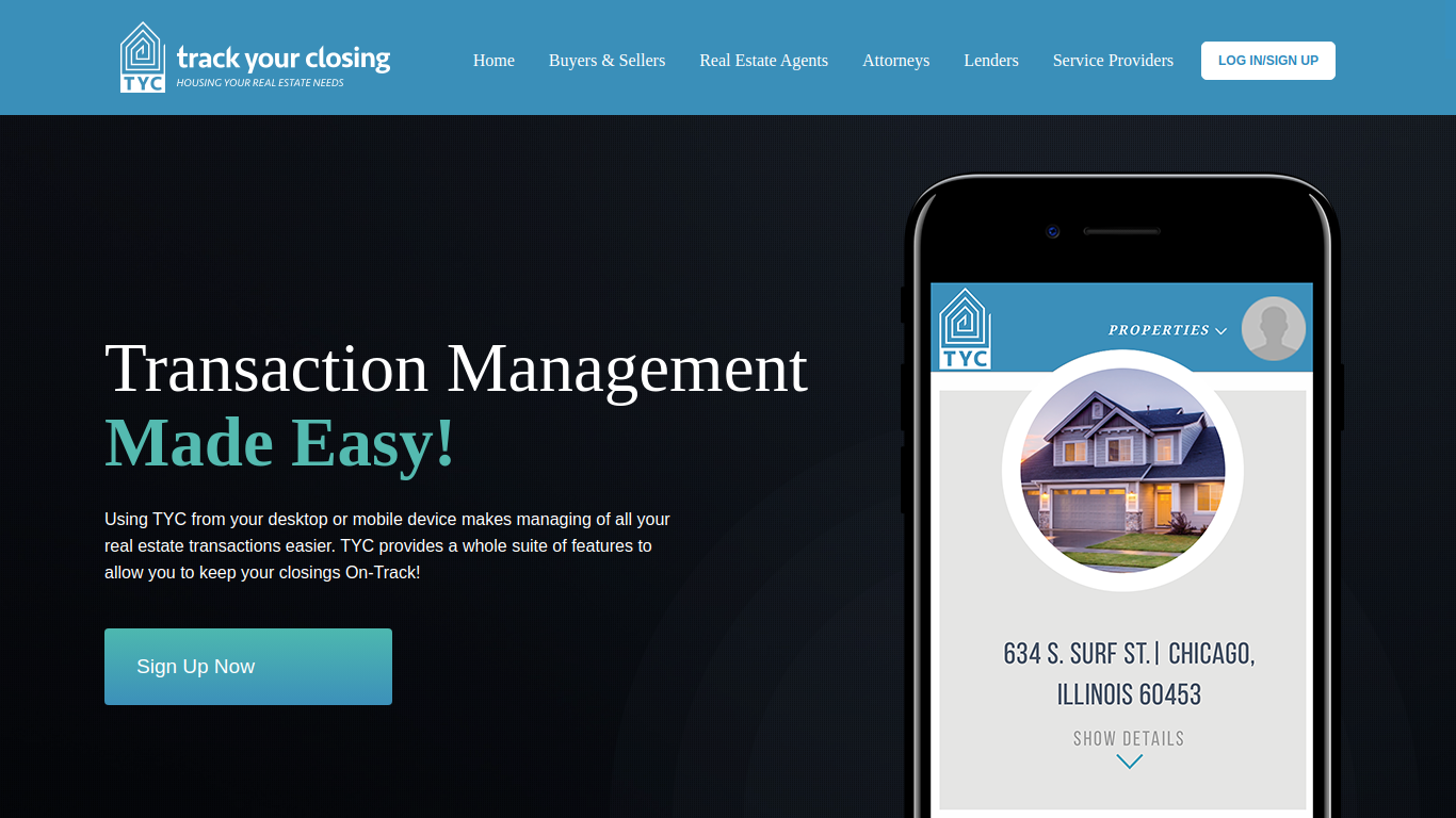 trackyourclosing.com