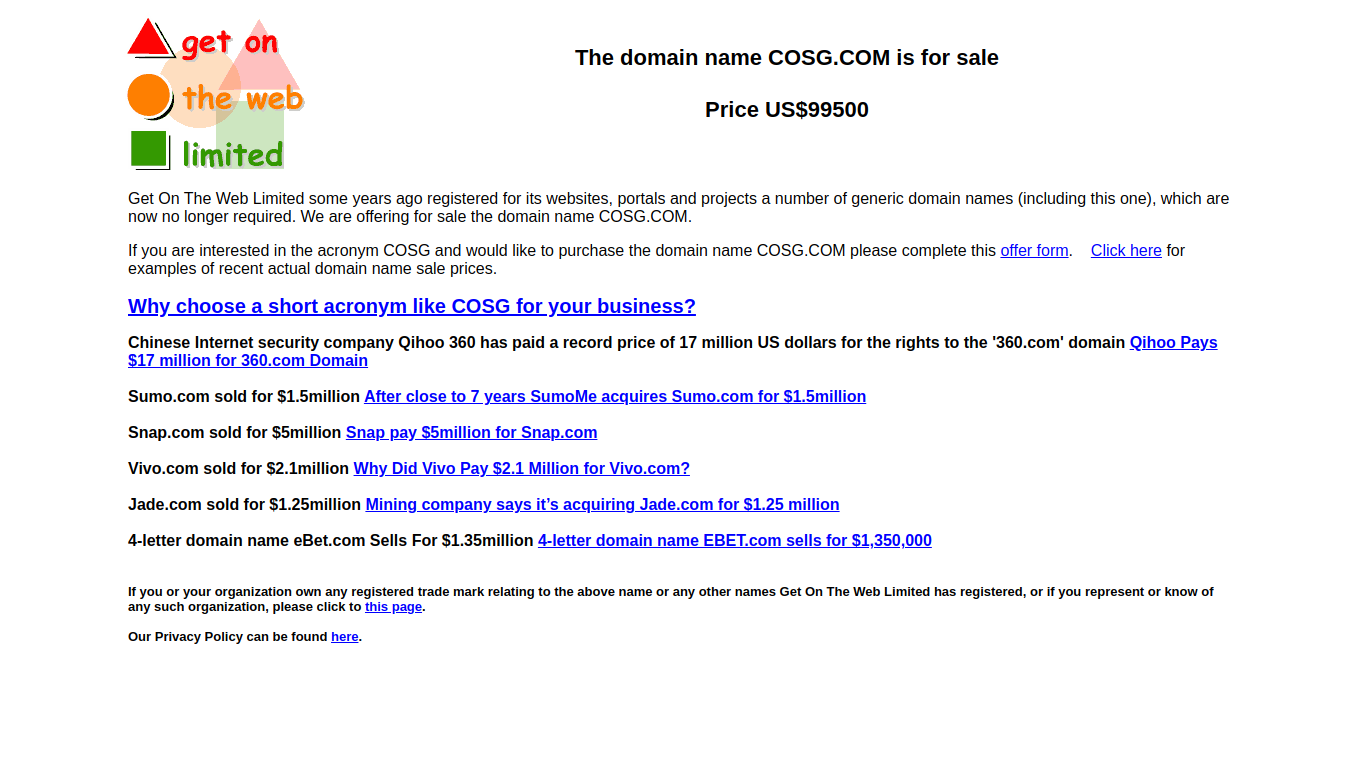 cosg.com