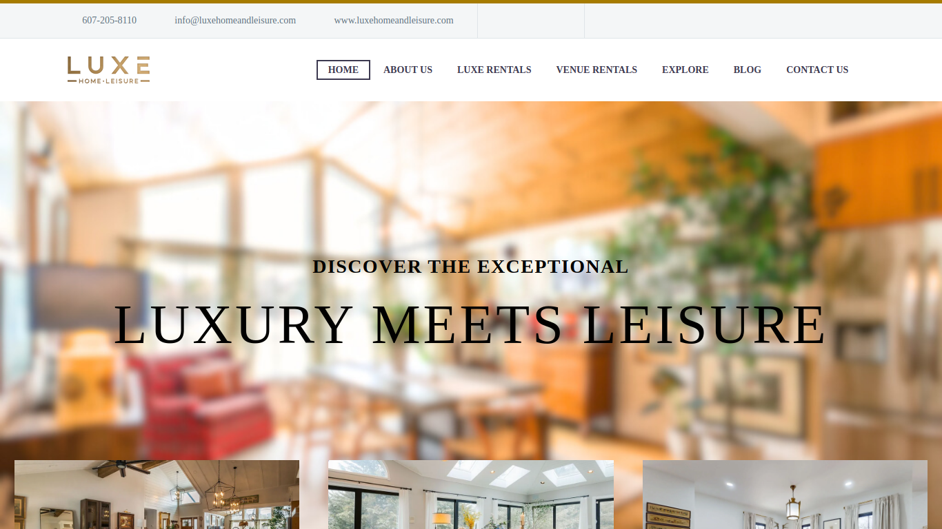 luxehomeandleisure.com
