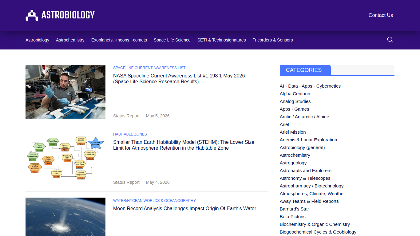 astrobiology.com
