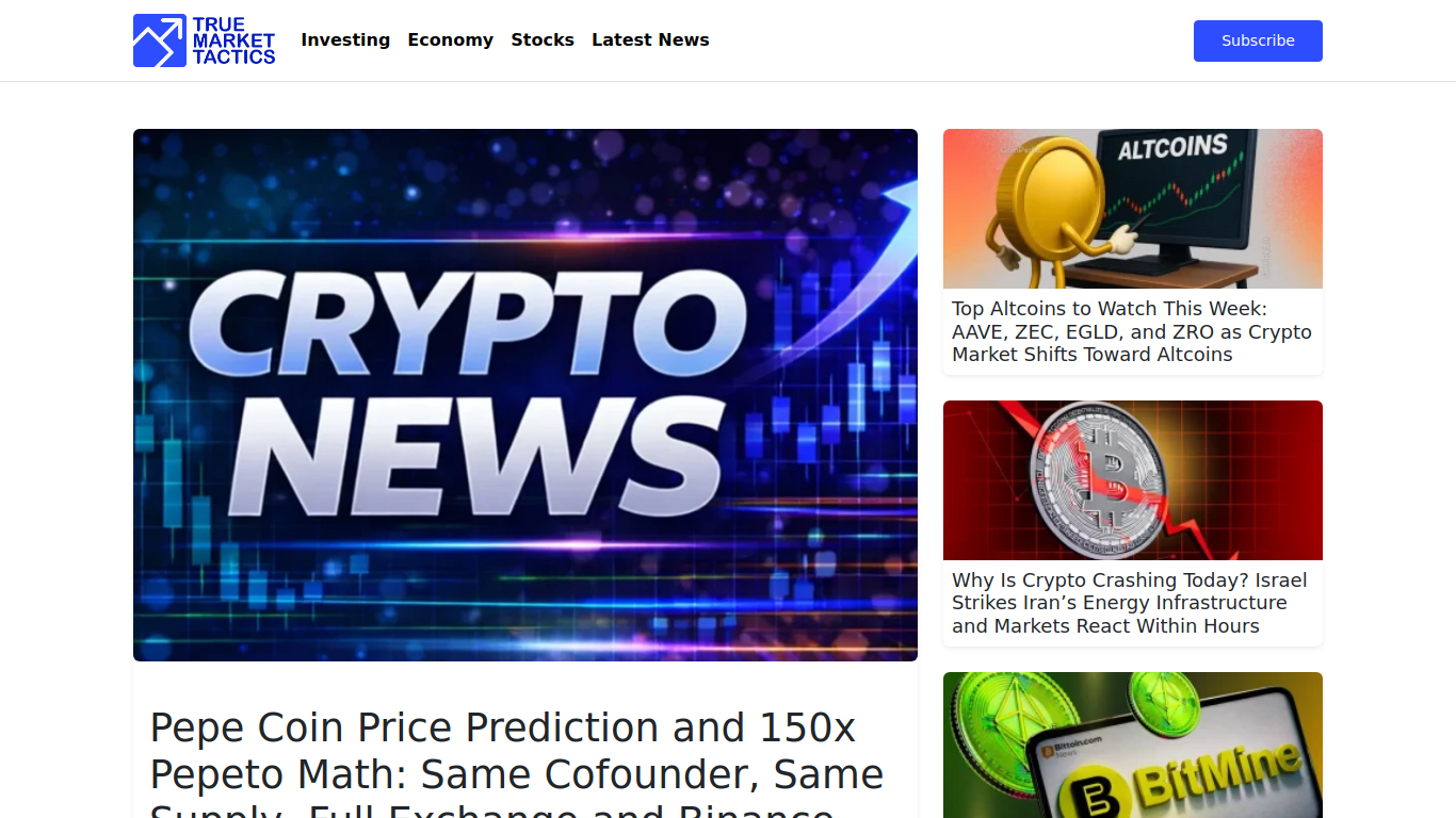 truemarkettactics.com
