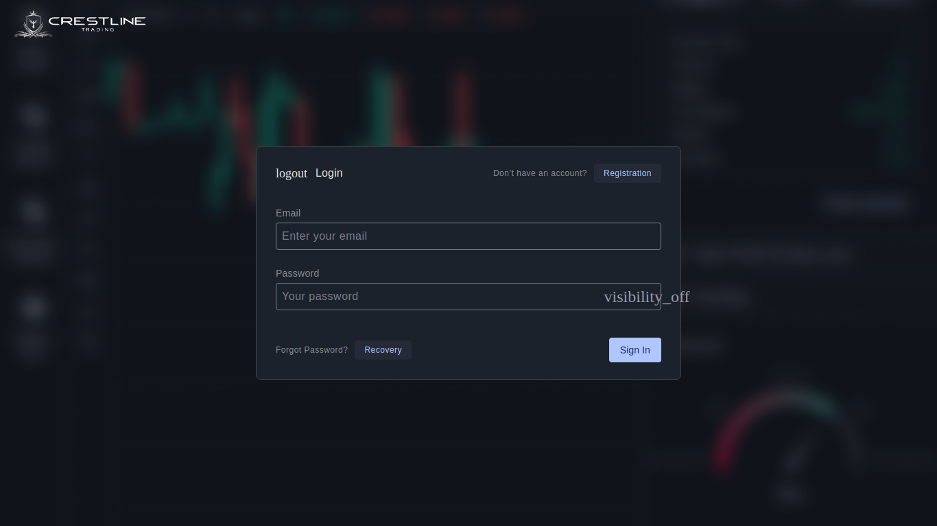 Screenshot of ops.crestline.finance