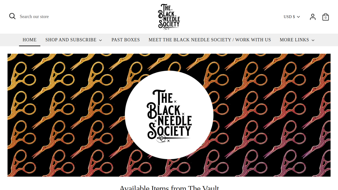 theblackneedlesociety.com