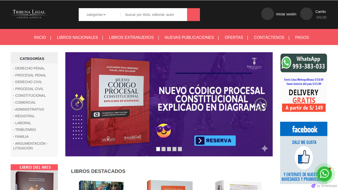 libreriatribunalegal.com