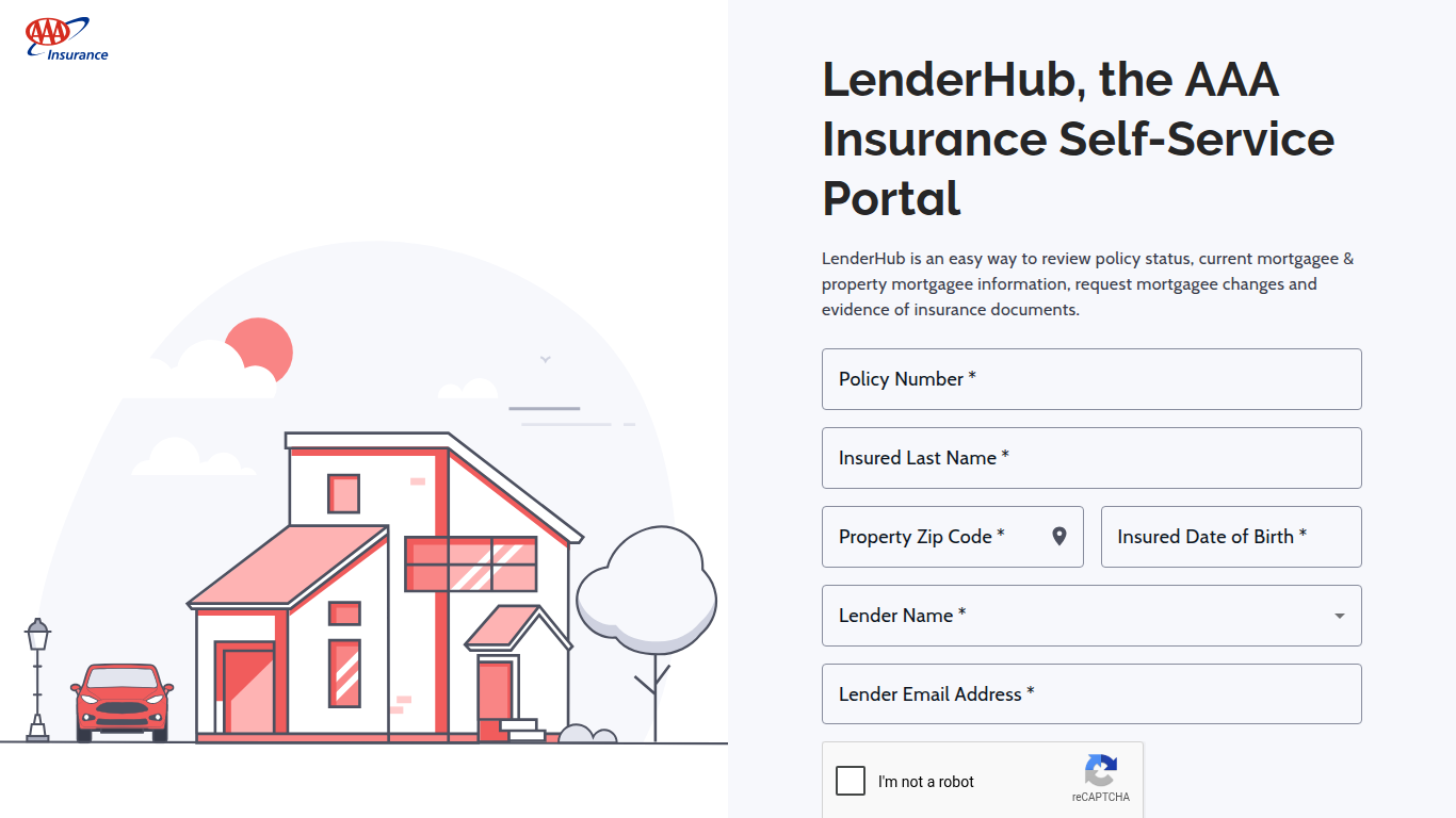 www.lenderhub.csaa-insurance.aaa.com