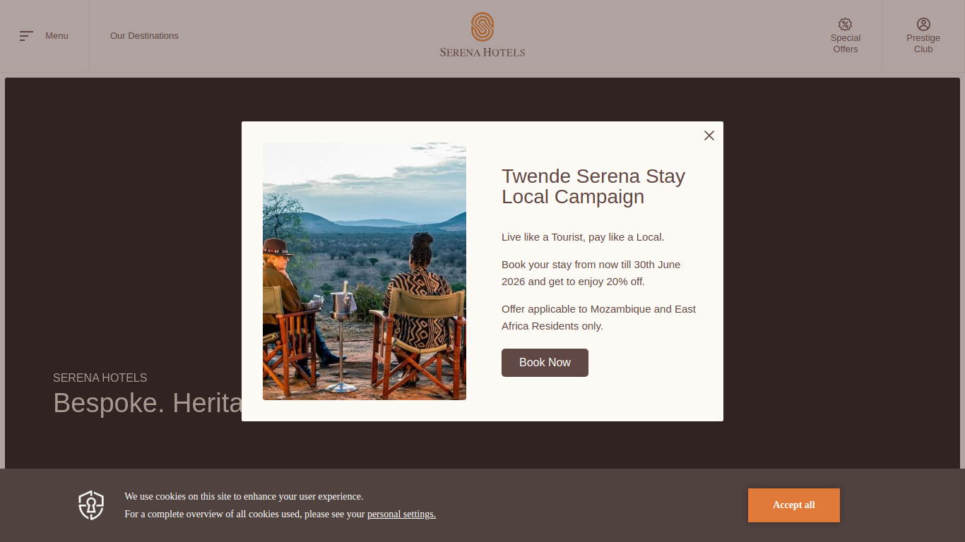 serenahotels.com