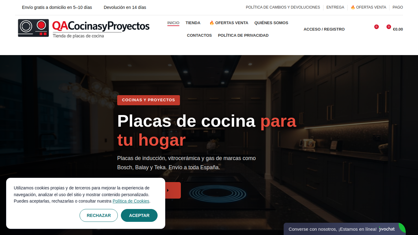 qacocinasyproyectos.com