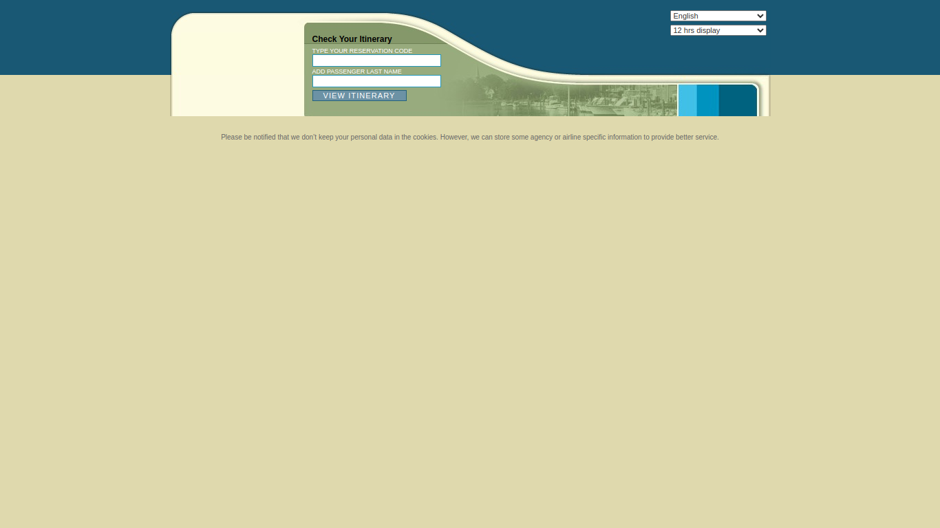 Screenshot of documents.sabre.com