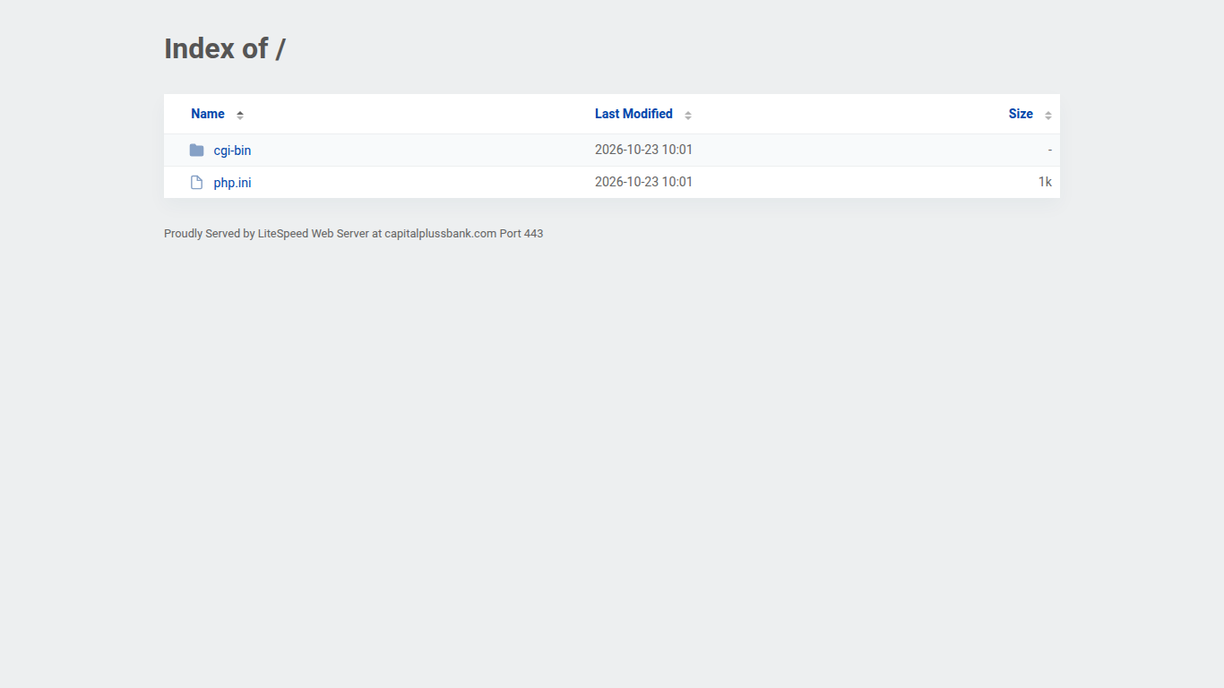 Captura de capitalplussbank.com