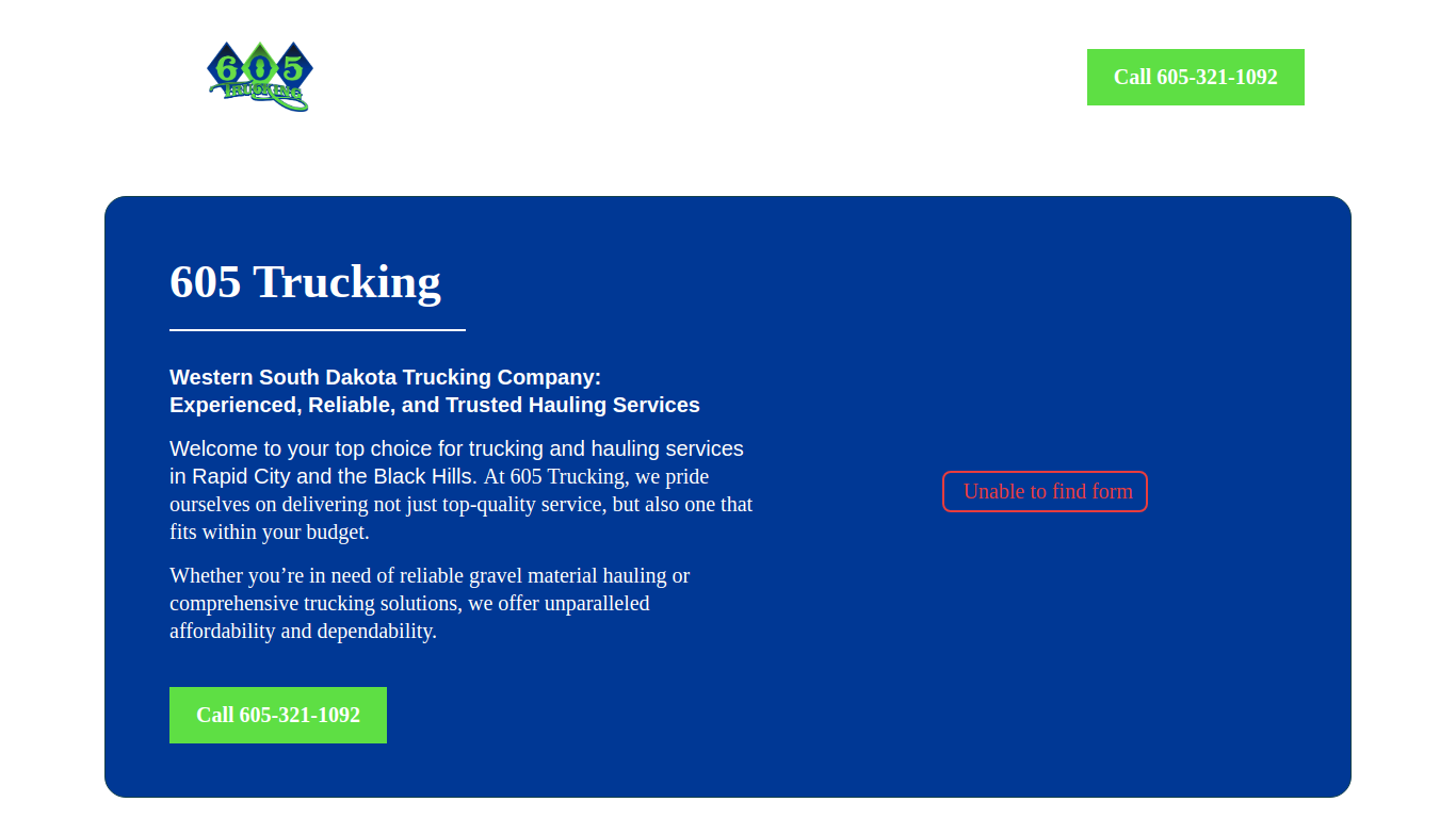 605trucking.com