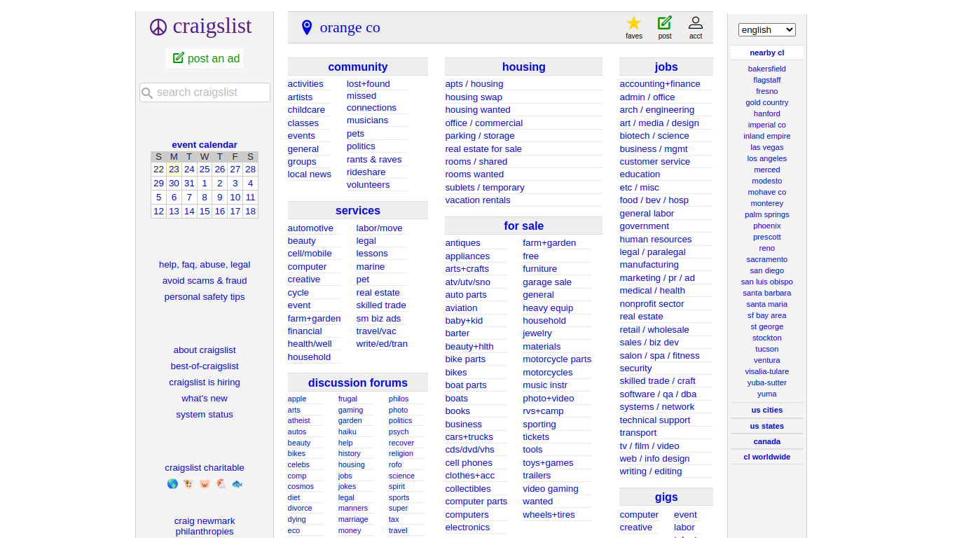orangecounty.craigslist.org