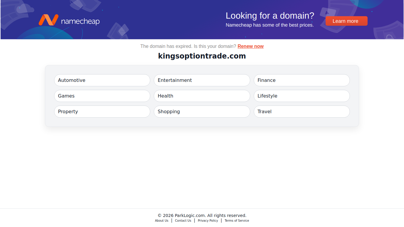 kingsoptiontrade.com