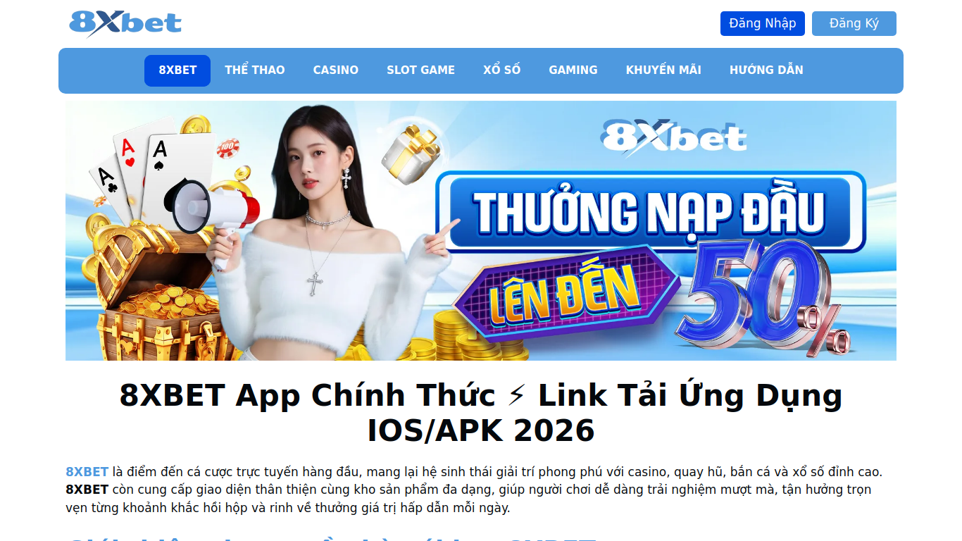 Screenshot of 888xbet.me