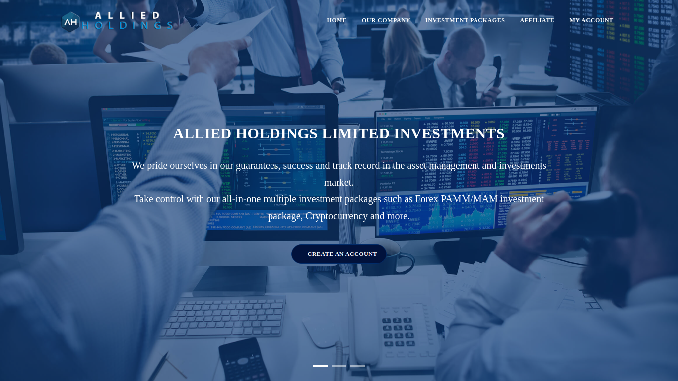 Captura de alliedholdingslimited.com