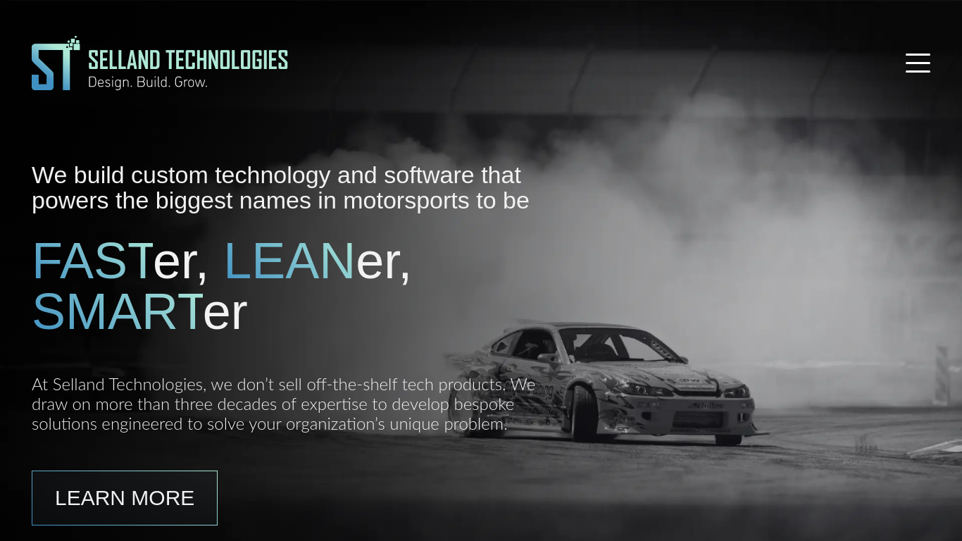 Screenshot of selland.technology