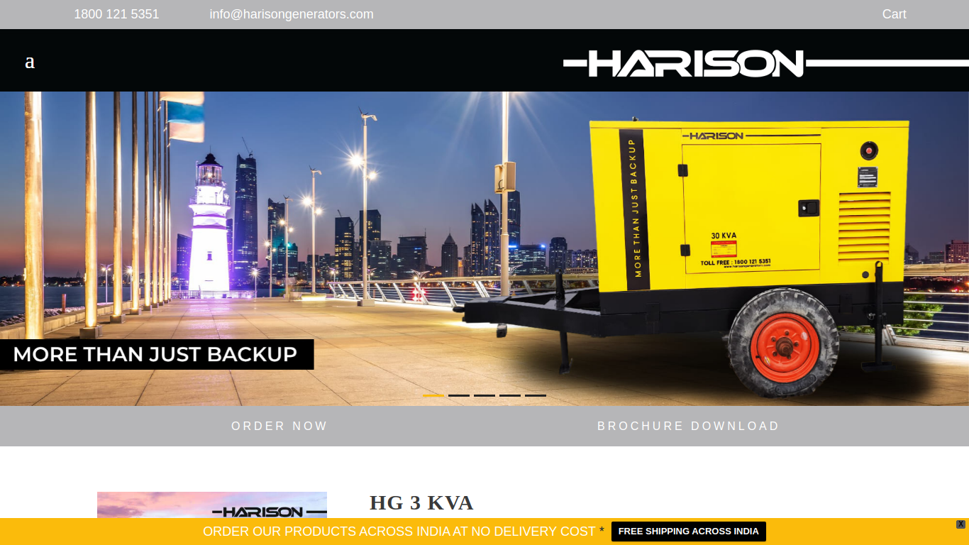 harisongenerators.com