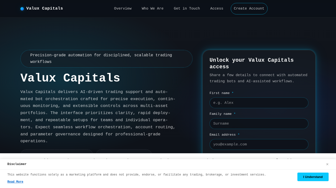 Screenshot of valuxcapitals-app.com