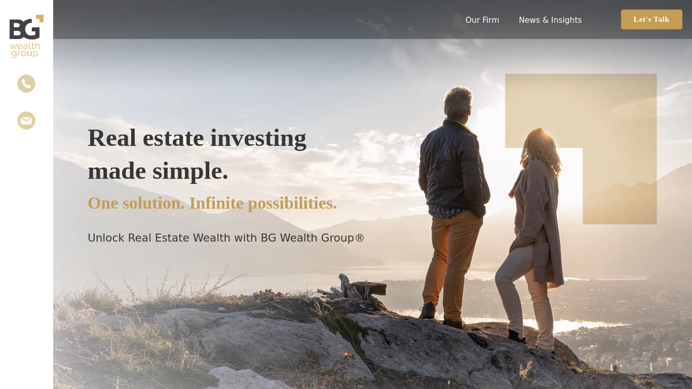 Screenshot of bgwealthgroup.com