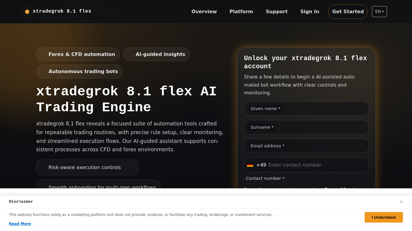 Captura de xtradegrok81flex.click