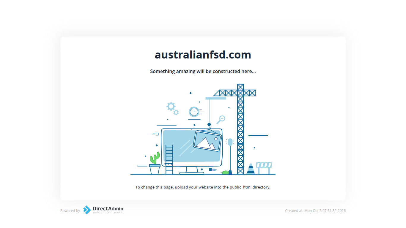 Captura de australianfsd.com
