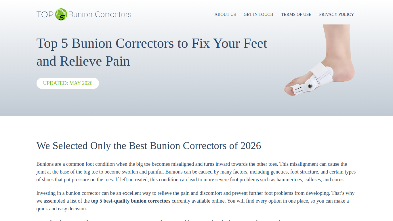 top5bunioncorrectors.co