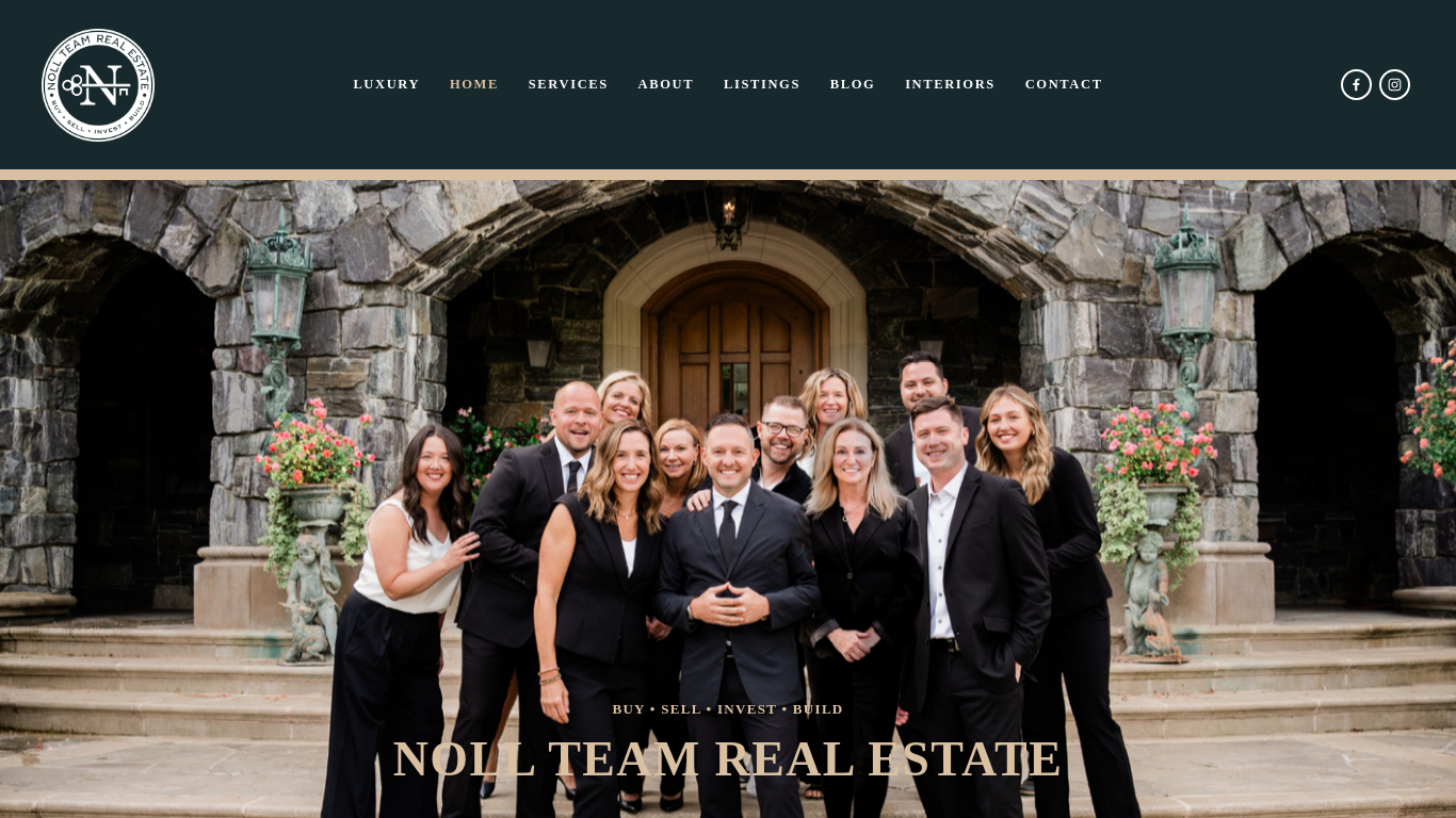 Screenshot of thenollteam.com