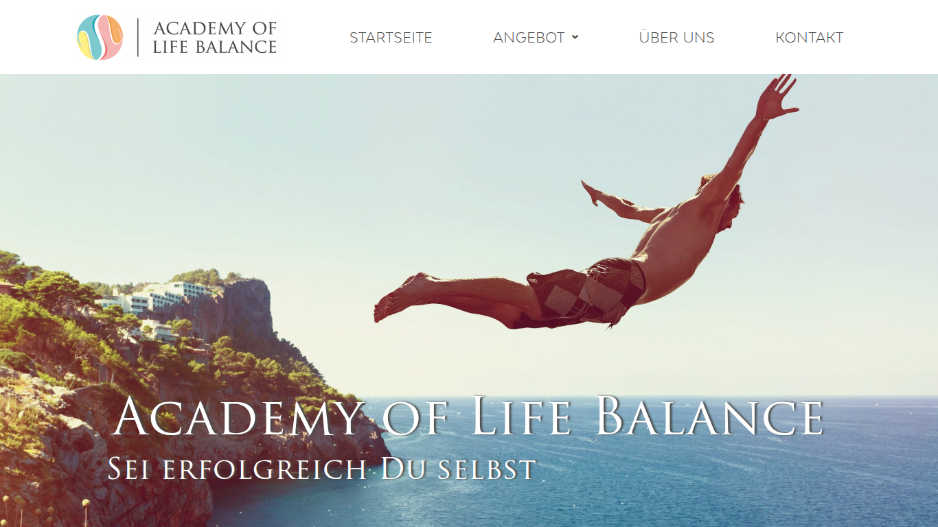 Screenshot of academyof.life