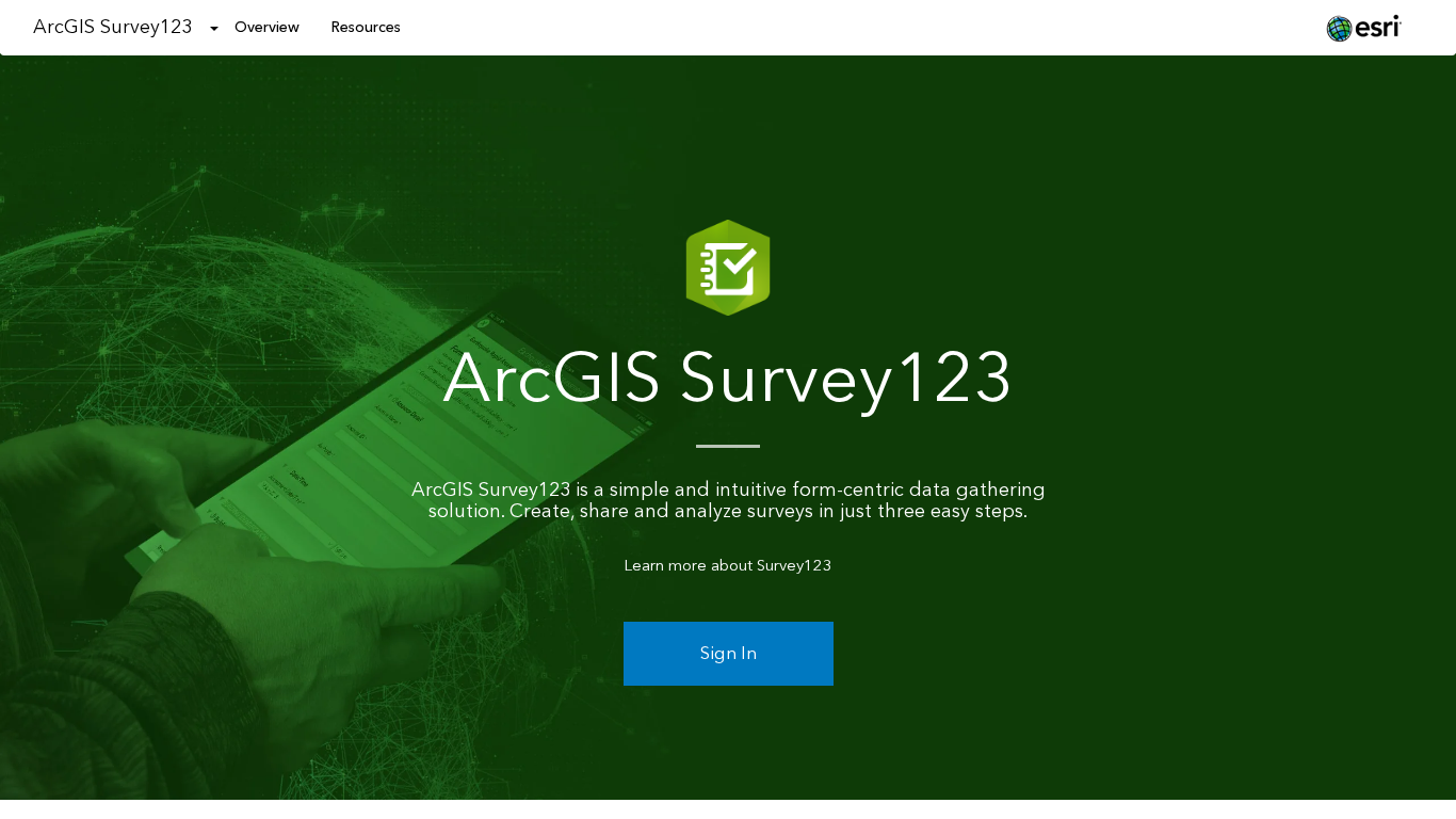 https://survey123.arcgis.com