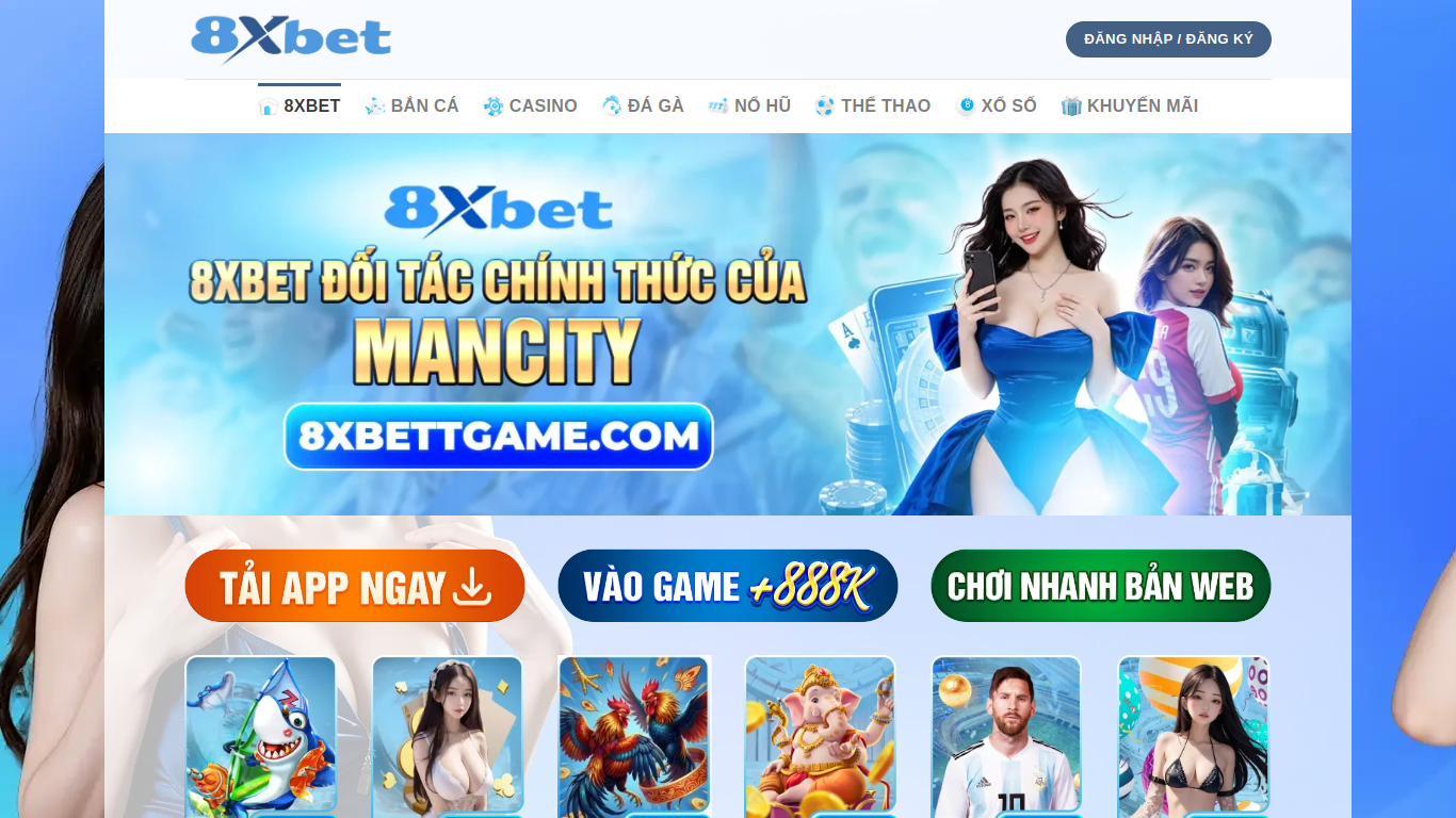 Screenshot of 8xbettgame.com