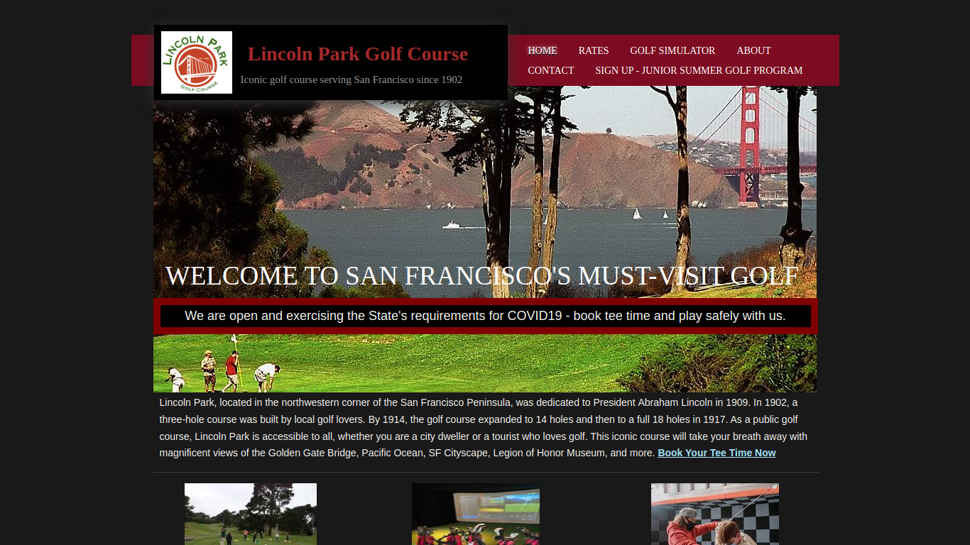 lincolnparkgolfcourse.com