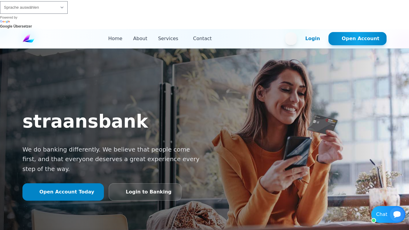 Screenshot of straansbank.online